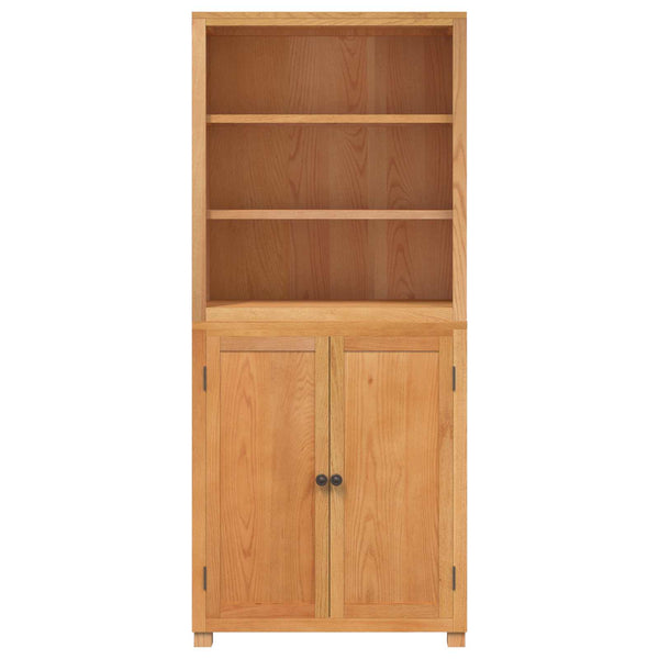 Varastokalustesarja ovella 2 kpl Luonnollinen 80 x 35 x 185 cm