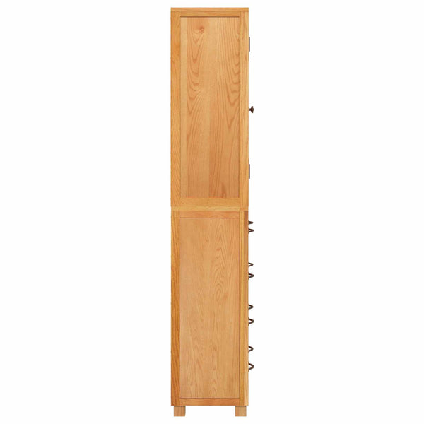 Varastokalustesarja ovella 2 kpl Luonnollinen 80 x 35 x 185 cm