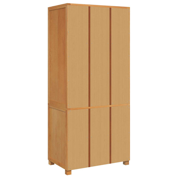 Varastokalustesarja 2 kpl Ruskea 80 x 50 x 180 cm Mäntypuu