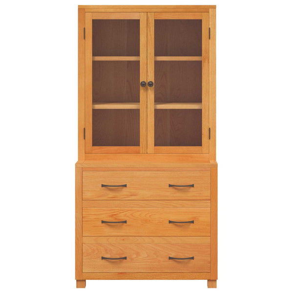 Varastokalustesarja 2 kpl Ruskea 80 x 50 x 160 cm Mäntypuu