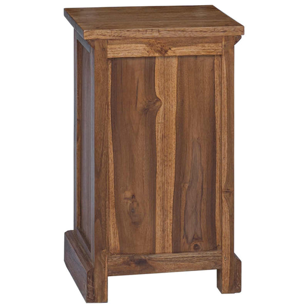 Laukkaava laatikon kanssa Ruskea 35,5 x 29,5 x 60 cm Tiikkipuu