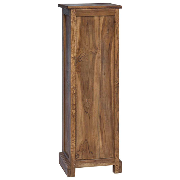 Laukkaava laatikon kanssa Ruskea 35,5 x 30 x 100 cm Tiikkipuu