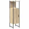 Kylpyhuonekalustesetti 4 kpl Sonoman tammi 33 x 33 x 185,5 cm