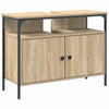 Kylpyhuonekalustesetti 4 kpl Sonoman tammi 33 x 33 x 185,5 cm