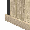 Kylpyhuonekalustesetti 3 kpl Sonoman tammi 33 x 33 x 185,5 cm