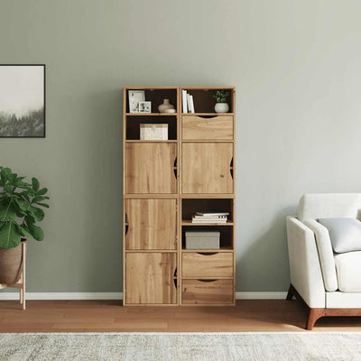 Sivukaapit 4 kpl ODDA, 40x24x79 cm massiivipuu mänty