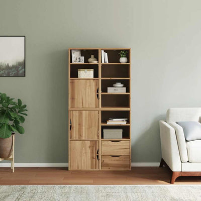 Sivukaapit 4 kpl ODDA, 40x24x79 cm massiivipuu mänty