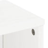 Sivukaapit 5 kpl ODDA, valkoinen, 40x24x79 cm massiivipuu mänty