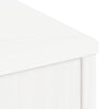 Sivukaapit 5 kpl ODDA, valkoinen, 40x24x79 cm massiivipuu mänty