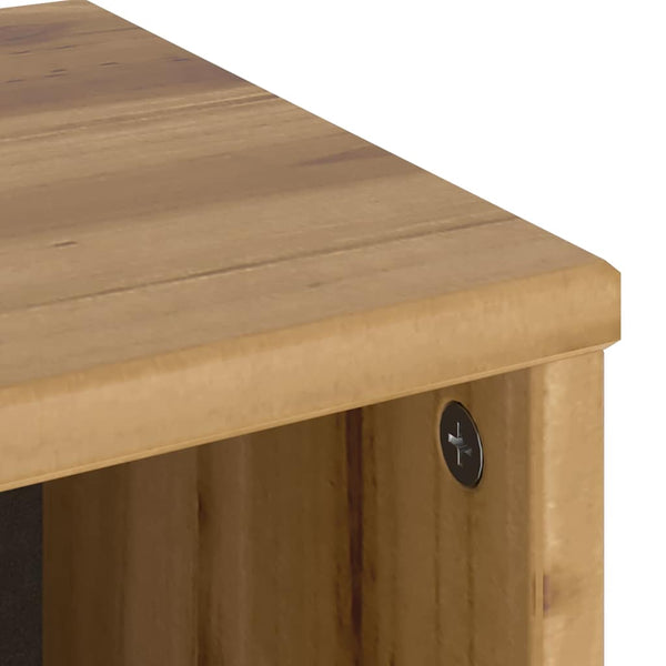 Sivukaapit 5 kpl ODDA, 40x24x79 cm massiivipuu mänty