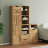 Sivukaapit 5 kpl ODDA, 40x24x79 cm massiivipuu mänty