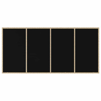 Beige ja musta piharuokailu setti Cozi 190x90x75cm (7 pcs)