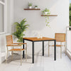 Piharuokailu setti 3 pcs Beige ja Ruskea polyrottinki