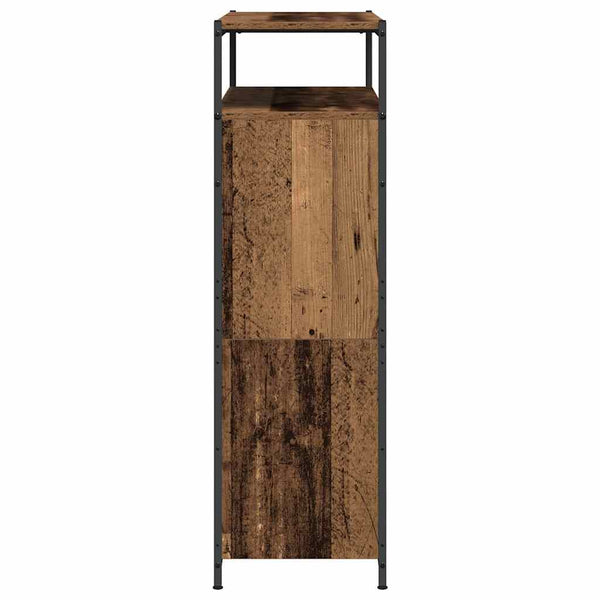 Kenkäkaappi 100 x 34 x 112 cm Tekninen puu Vanha puu