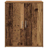 Korkea kaappi 2 pcs Vanha puu 60 x 31 x 70 cm Tekninen puu