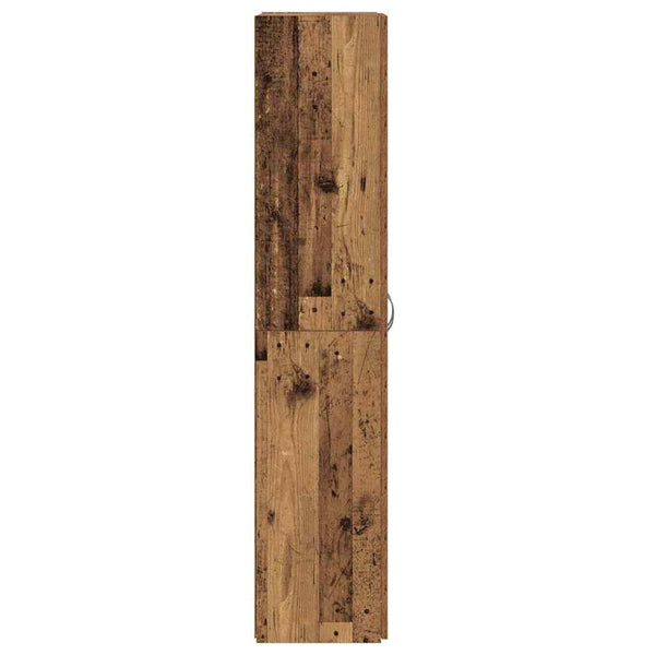 Toimistokaappi Vanha puu 60 x 32 x 152,5 cm Tekninen puu