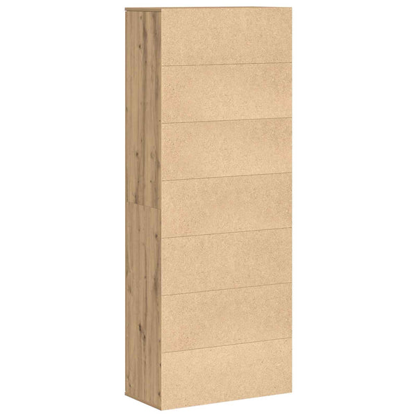 Korkea kaappi 70 x 33.5 x 180 cm Tekninen puu Artisan tammi