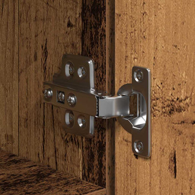 Korkea kaappi Vanha puu 30 x 42.5 x 185 cm Tekninen puu