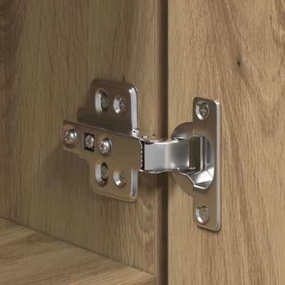 Korkea kaappi artesaani tammi 40 x 42.5 x 185 cm Tekninen puu