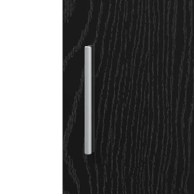 Korkea kaappi Musta tammi 40 x 42.5 x 185 cm Tekninen puu