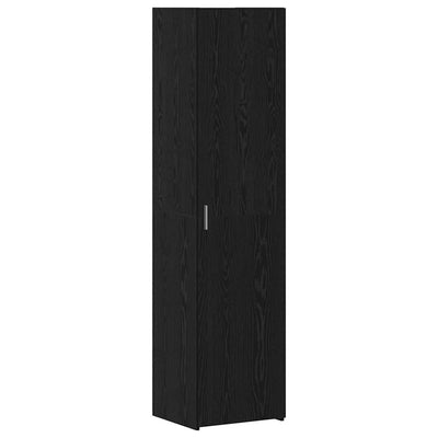 Korkea kaappi Musta tammi 45 x 42.5 x 185 cm Tekninen puu