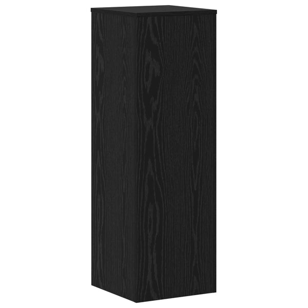 Kasviteline 2 kpl Musta tammi 33 x 33 x 100 cm Tekninen puu