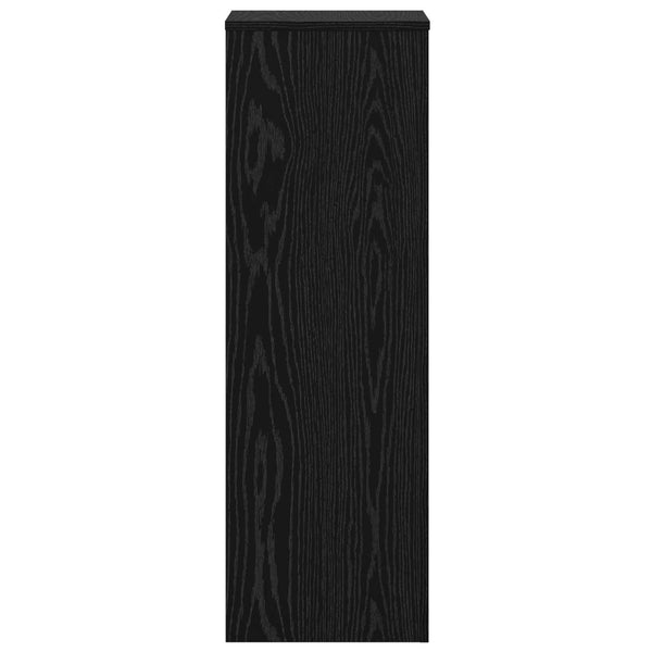 Kasviteline 2 kpl Musta tammi 33 x 33 x 100 cm Tekninen puu