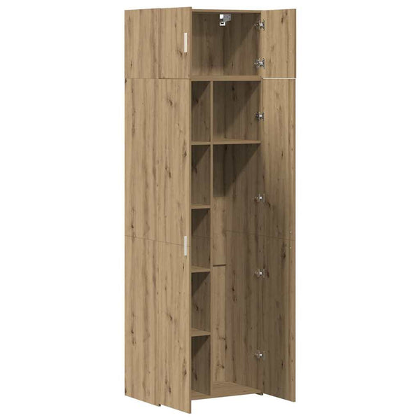 Säilytyskaappi artesaani tammi 70 x 42,5 x 225 cm Tekninen puu