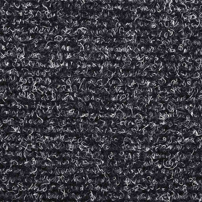 Itsekiinnittyvät porrasmatot 20 kpl tummanharmaa 65x21x4 cm