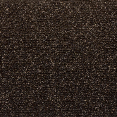 Itsekiinnittyvät porrasmatot 20 kpl tummanruskea 65x21x4 cm