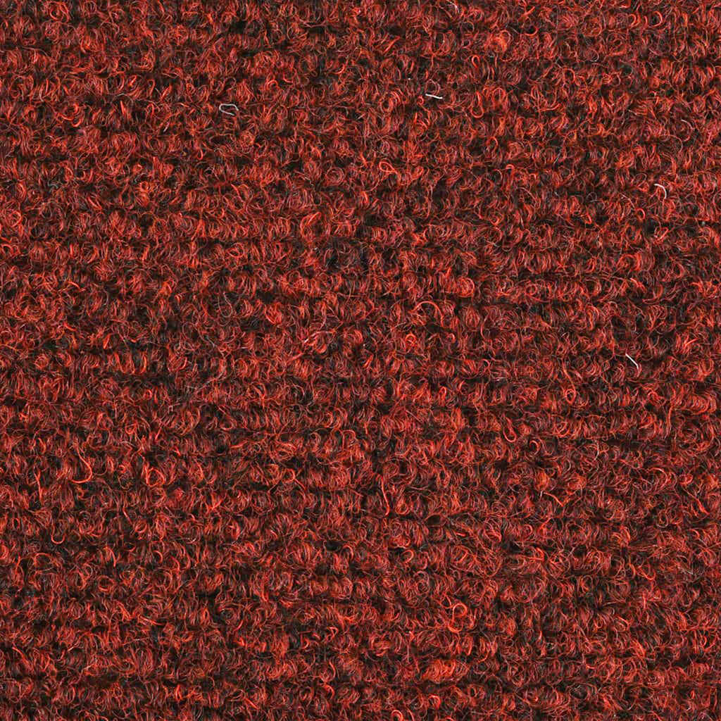 Punainen itsekiinnittyvät porrasmatot Corbett 65x21x4cm (30 kpl)