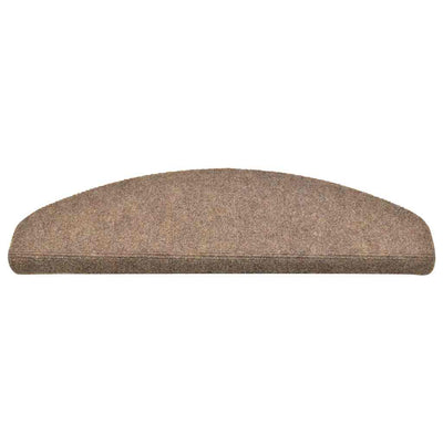 Portaiden matot Itsekiinnittyvät 30 kpl kerma 65x21x4 cm