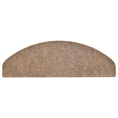Portaiden matot Itsekiinnittyvät 30 kpl kerma 65x21x4 cm