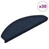 Itsekiinnittyvät porrasmatot 30 kpl navy 65x21x4 cm