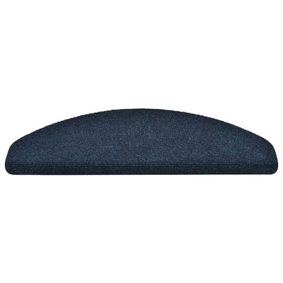 Itsekiinnittyvät porrasmatot 30 kpl navy 65x21x4 cm