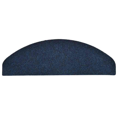 Itsekiinnittyvät porrasmatot 30 kpl navy 65x21x4 cm