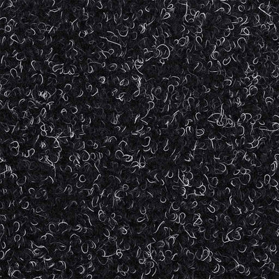 Itsekiinnittyvät porrasmatot 20 kpl musta 56x17x3 cm