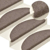 Itsekiinnittyvät porrasmatot 20 kpl kerma 56x17x3 cm