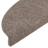 Itsekiinnittyvät porrasmatot 20 kpl kerma 56x17x3 cm