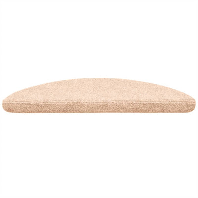 Itsekiinnittyvät porrasmatot 30 kpl ruskea 56x17x3 cm