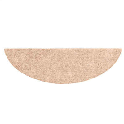 Itsekiinnittyvät porrasmatot 30 kpl ruskea 56x17x3 cm