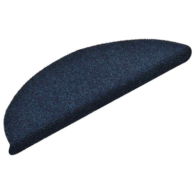 Itsekiinnittyvät porrasmatot 30 kpl navy 56x17x3 cm