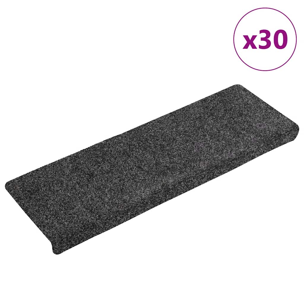 Harmaa itsekiinnittyvät porrasmatot Tuberon 65x21x4cm (30 kpl)