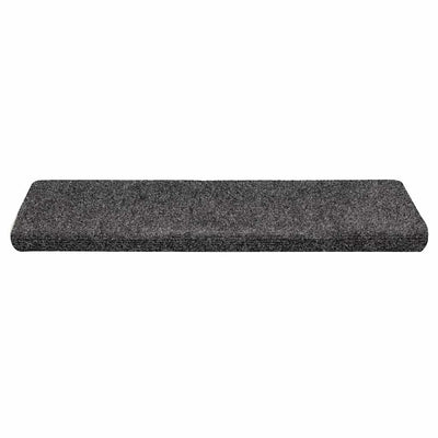 Itsekiinnittyvät porrasmatot 30 kpl 65x21x4 cm harmaa