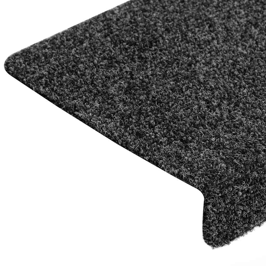 Harmaa itsekiinnittyvät porrasmatot Tuberon 65x21x4cm (30 kpl)