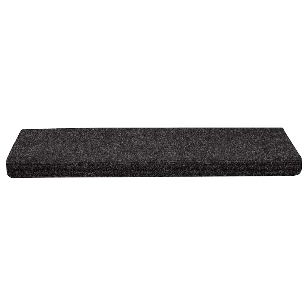 Musta itsekiinnittyvät porrasmatot Tuberon 65x21x4cm (30 kpl)