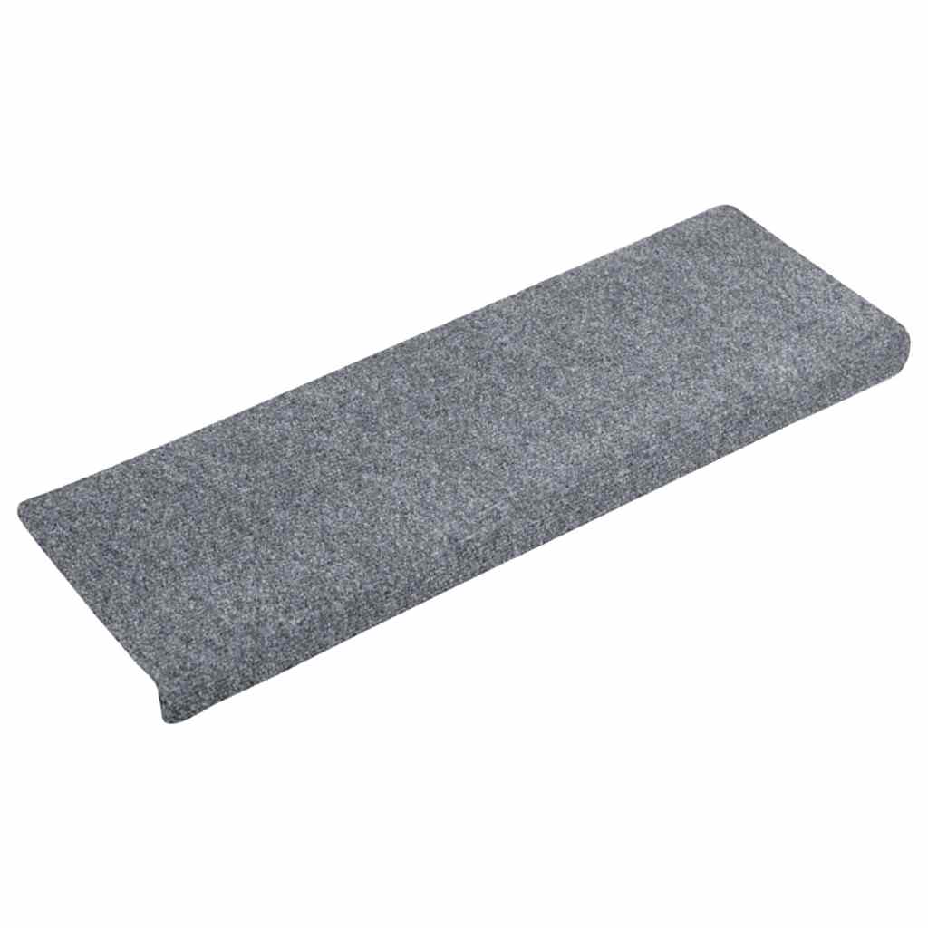 Vaaleanharmaa itsekiinnittyvät porrasmatot Tuberon 65x21x4cm (30 kpl)
