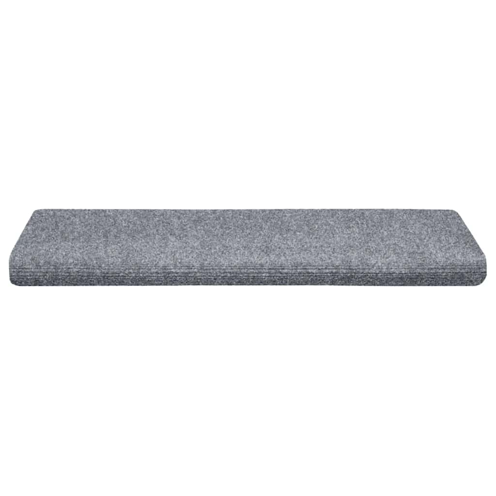 Vaaleanharmaa itsekiinnittyvät porrasmatot Tuberon 65x21x4cm (30 kpl)
