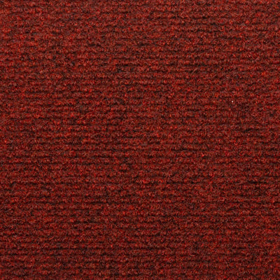 Itsekiinnittyvät porrasmatot 30 kpl punainen 65x21x4 cm