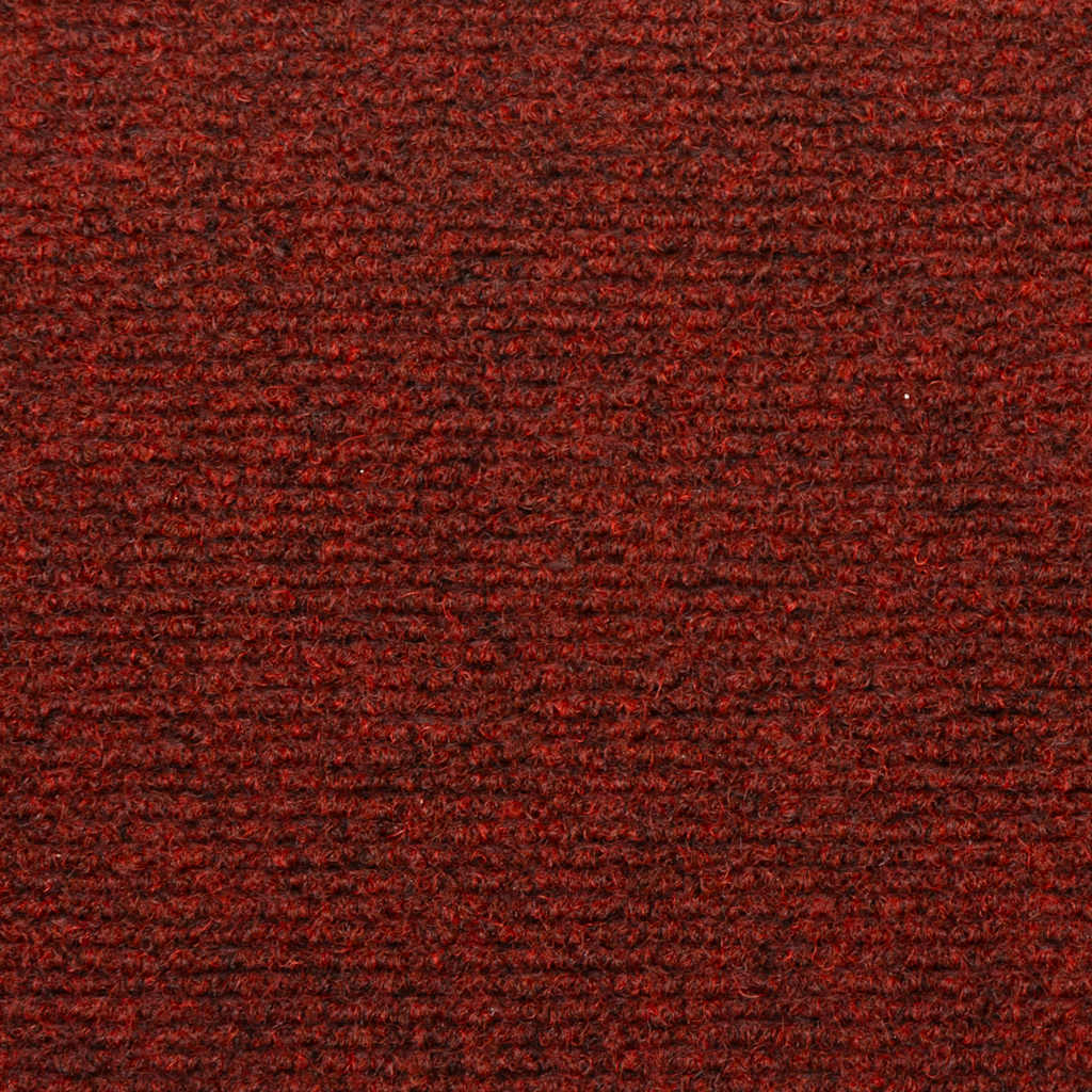 Punainen itsekiinnittyvät porrasmatot Tuberon 65x21x4cm (30 kpl)